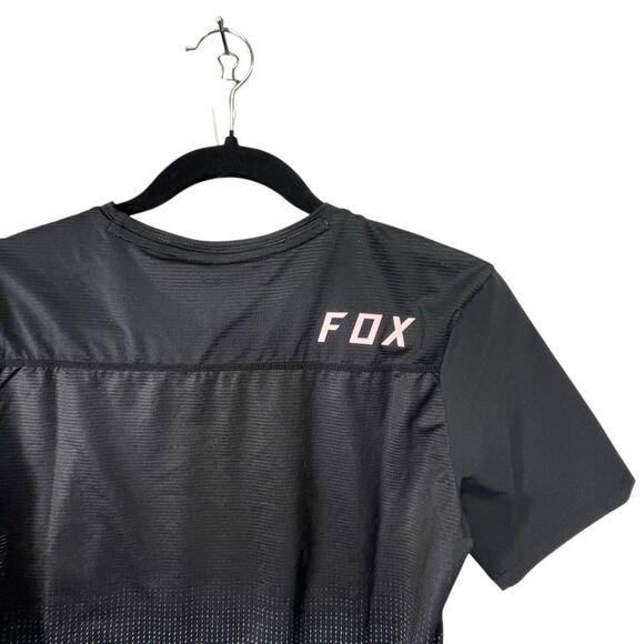 Small pink/black Fox Racing Women Flexair short Sleeve Jersey - Picture 14 of 14